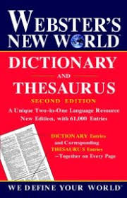 WEBSTER'S NEW WORLD /Dictionary and Thesaurus